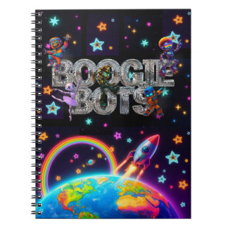 WYNOT Varumärkeshop: Boogie Bots Anteckningsbok