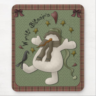 Wynter Blessins snögubbe Mousepad Musmatta