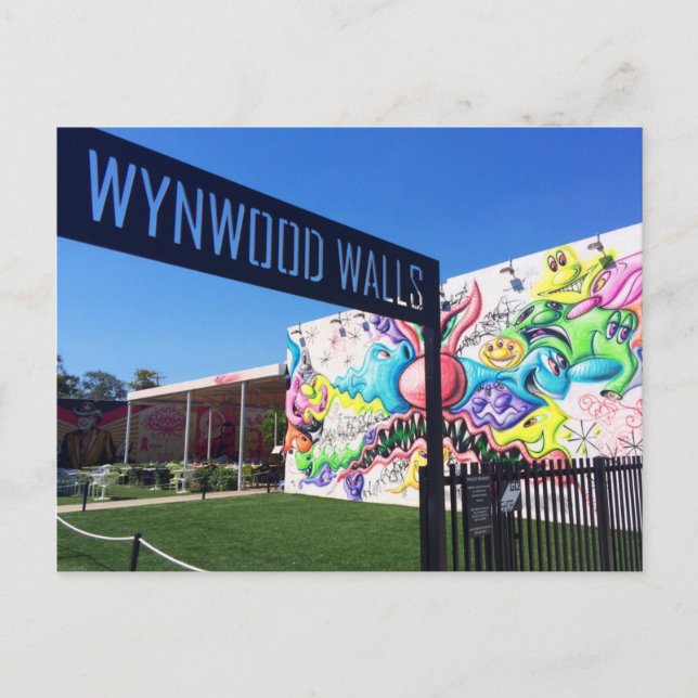 Wynwood Walls, Miami Vykort (Framsida)