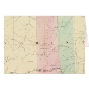 Wyoming 3 hälsningskort