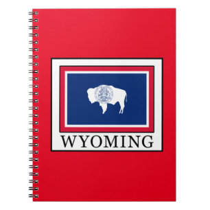 Wyoming Anteckningsbok Med Spiral