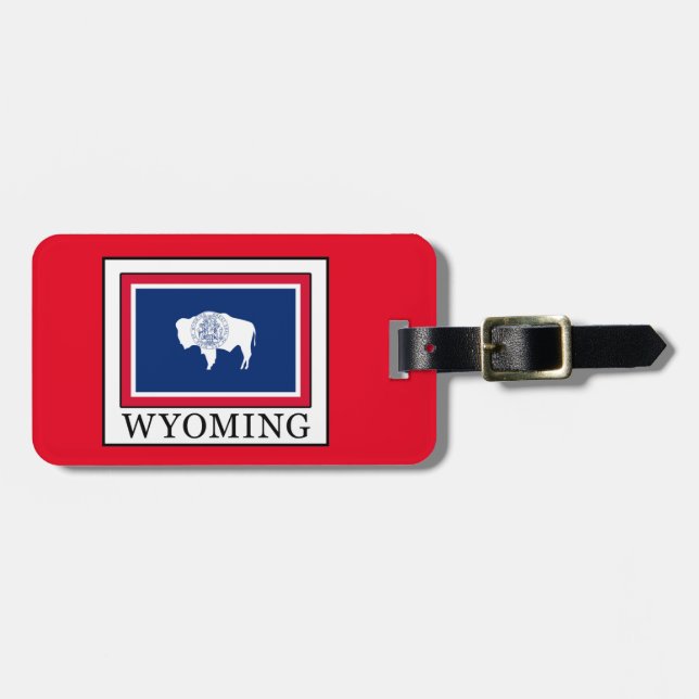 Wyoming Bagagebricka (Horisontell Framsida)