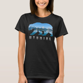 Wyoming Bear & Grand Teton National Park Image Sou T Shirt