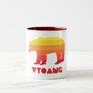 Wyoming Bear Två-Tonad Mugg