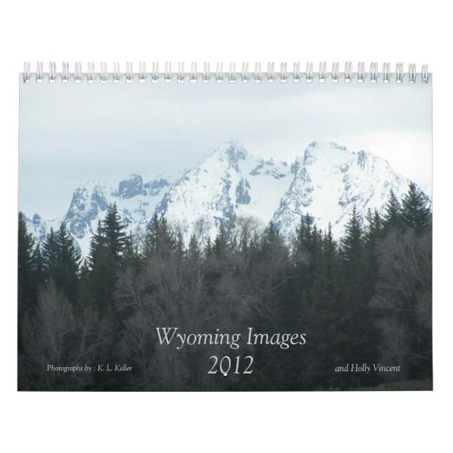 Wyoming bilderkalender 2012 kalender (Omslag)