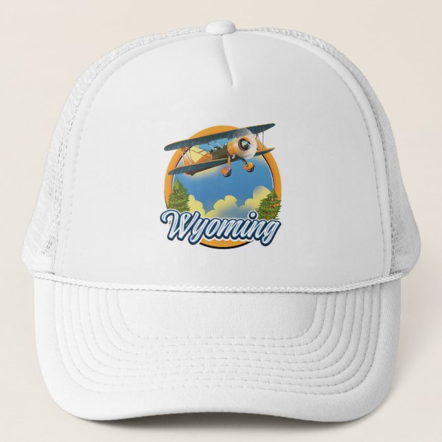 Wyoming Cartoon logotyp Keps (Framsida)