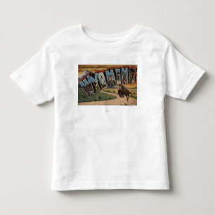 Wyoming (Cowboy) stort brev ScenesWyoming T Shirt