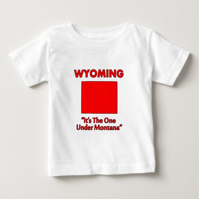 Wyoming - Det är den under Montana T Shirt (Framsida)