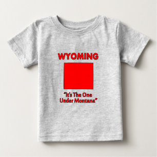 Wyoming - Det är den under Montana Tee Shirt
