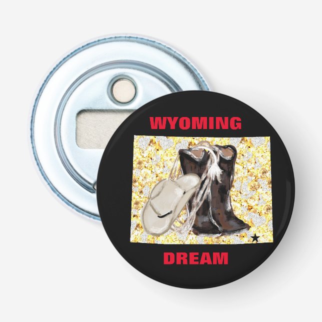 WYOMING DREAM FLASKÖPPNARE (Framsidan)