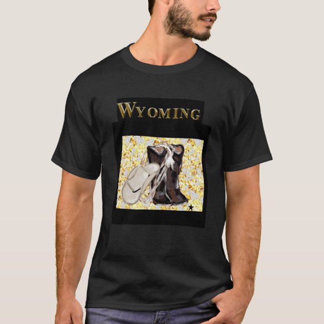 WYOMING DREAM T SHIRT (Framsida)