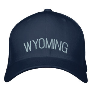 Wyoming Embroiderade Hat Broderad Keps