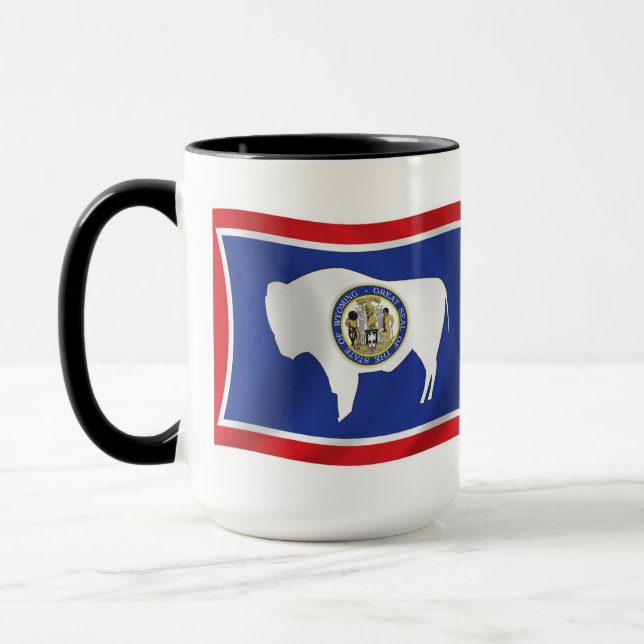 Wyoming Flagg Mugg (Vänster)