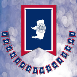 Wyoming Flagga Party, buntbaner/Bröllop