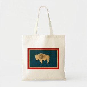 Wyoming flagga tygkasse