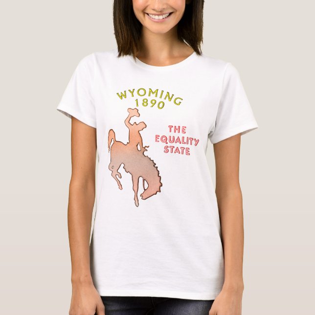 Wyoming flickaT-tröja Tee (Framsida)