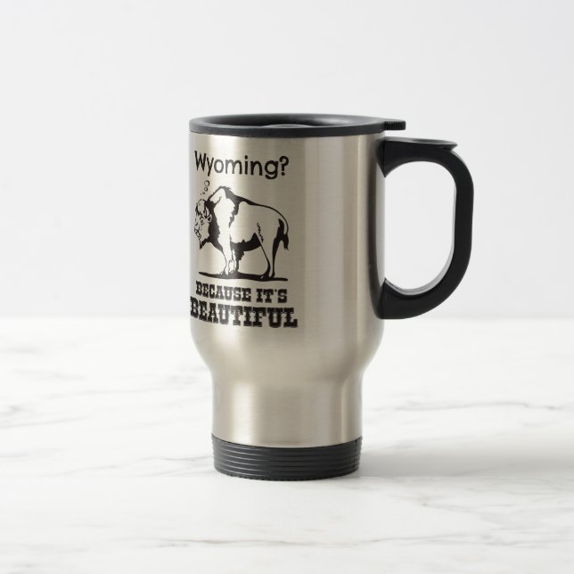Wyoming? För det är vackert Resemugg (Höger)