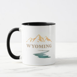 Wyoming Förenta staterna Mugg