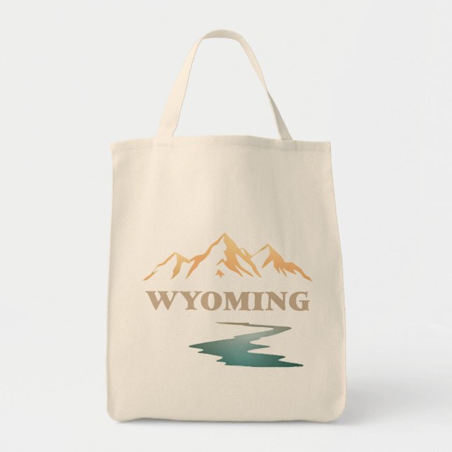 Wyoming Förenta staterna Tygkasse (Framsidan)