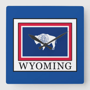 Wyoming Fyrkantig Klocka