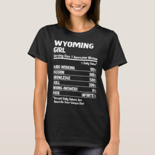 Wyoming Girl T Shirt