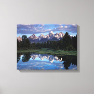 Wyoming, Grand Teton National Park 4 Canvastryck