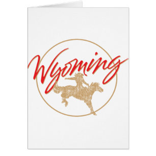 Wyoming Hälsningskort