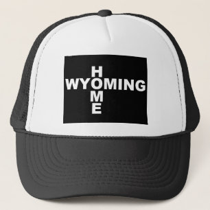Wyoming Hemma Borta Från Stat Kasketthatt Truckerkeps