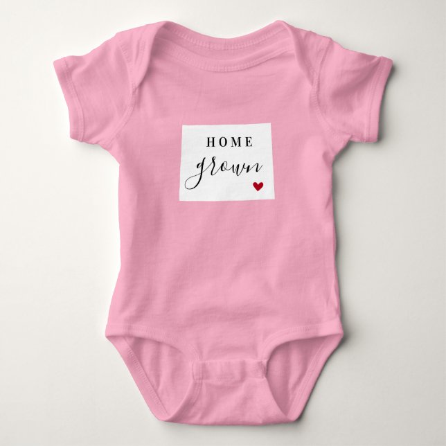 Wyoming Home Grown State Tee (Framsida)
