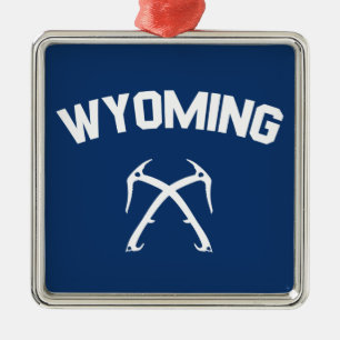 Wyoming Ice klättring Julgransprydnad Metall