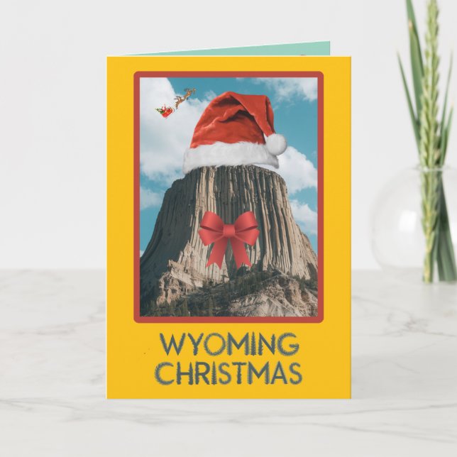 Wyoming jul kort (Framsida)