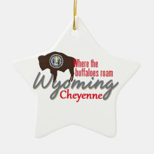 WYOMING JULGRANSPRYDNAD KERAMIK