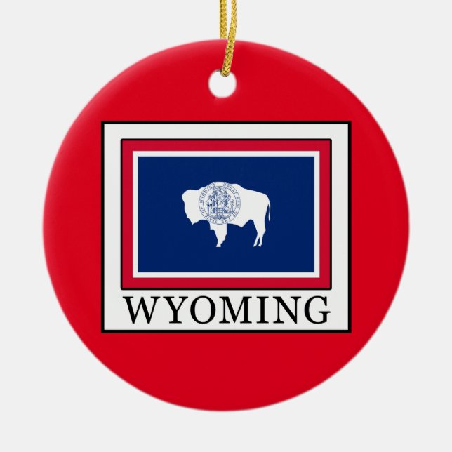 Wyoming Julgransprydnad Keramik (Framsidan)