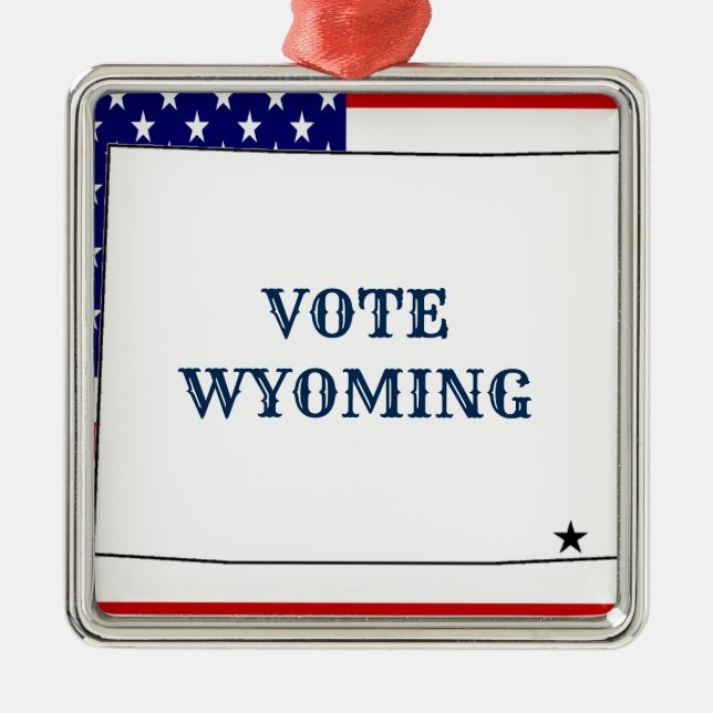 WYOMING JULGRANSPRYDNAD METALL (Framsidan)