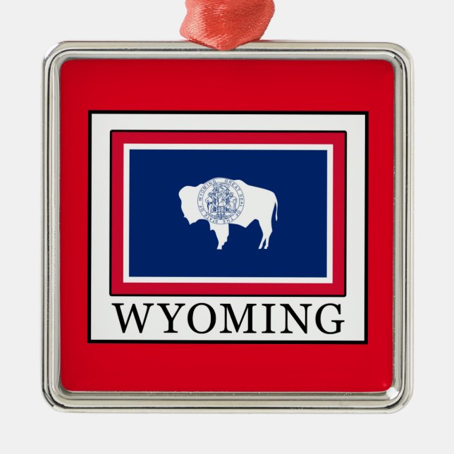 Wyoming Julgransprydnad Metall (Framsidan)