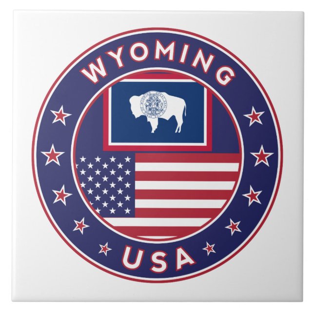 Wyoming Kakelplatta (Framsidan)