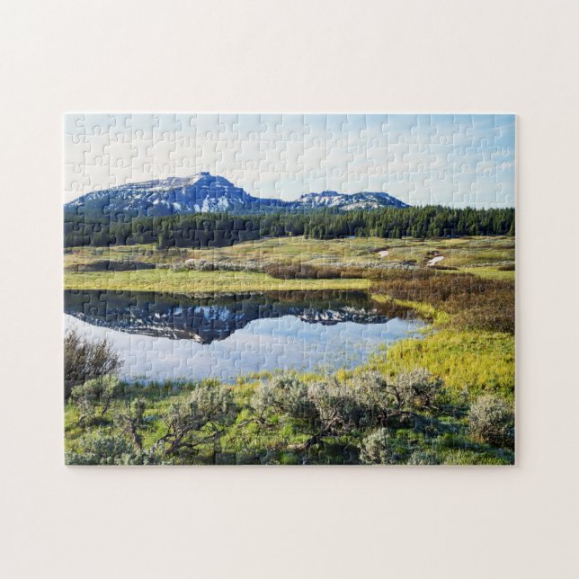 Wyoming, Klippiga bergen, En bergstopp Pussel (Horisontell)