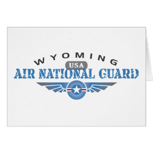 Wyoming Luft nationalgarde Hälsningskort