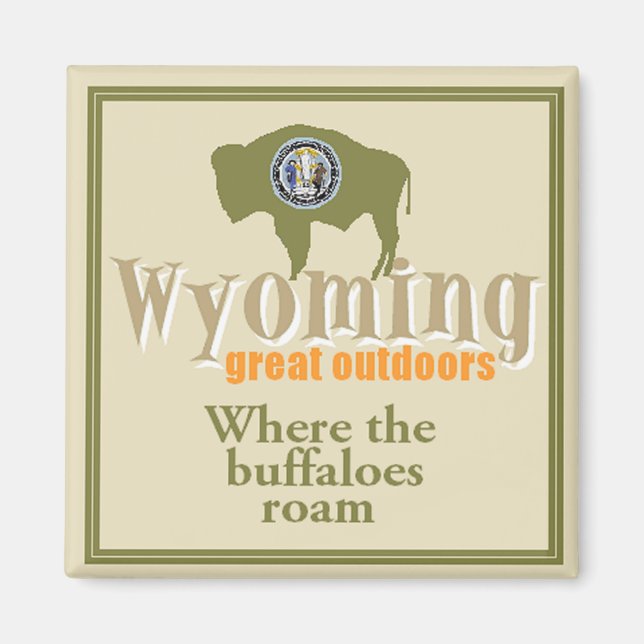 WYOMING MAGNET (Framsidan)