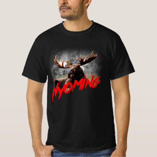 Wyoming med älg t shirt