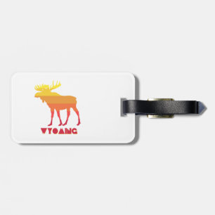 Wyoming Moose Bagagebricka