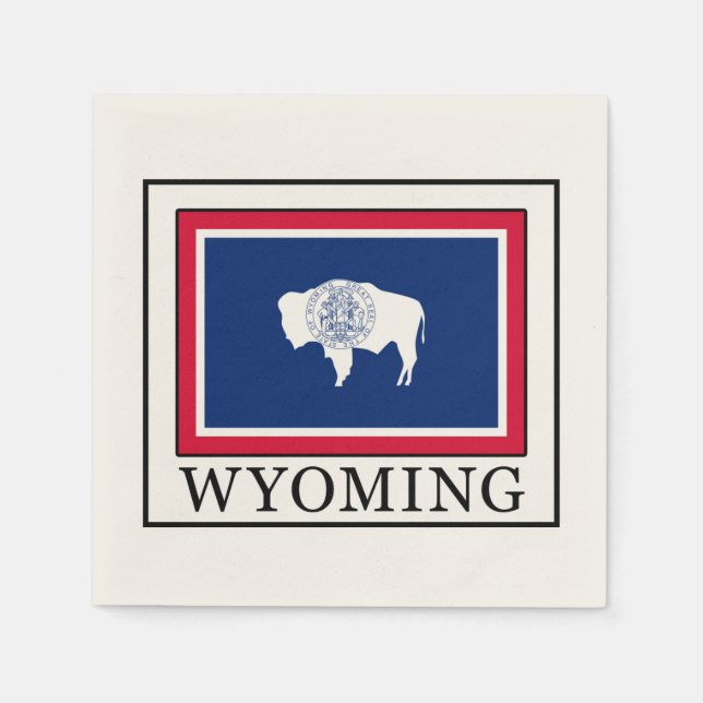 Wyoming Pappersservett (Framsidan)
