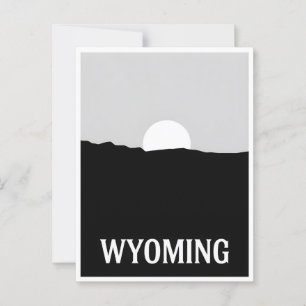 Wyoming Postcard Vykort
