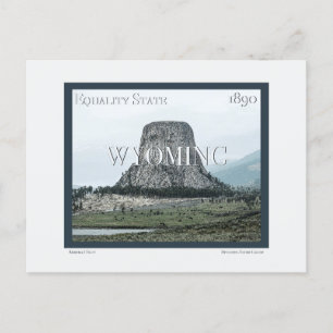 Wyoming Poster Vykort