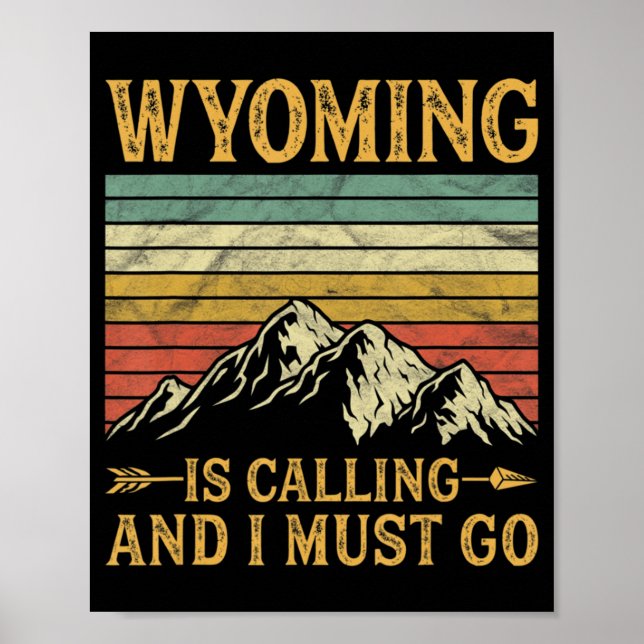 Wyoming ringer och jag måste gå 7 poster (Framsidan)