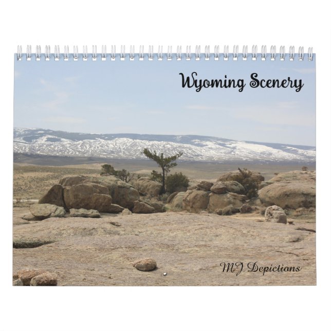 Wyoming Scenery Calendar Kalender (Omslag)