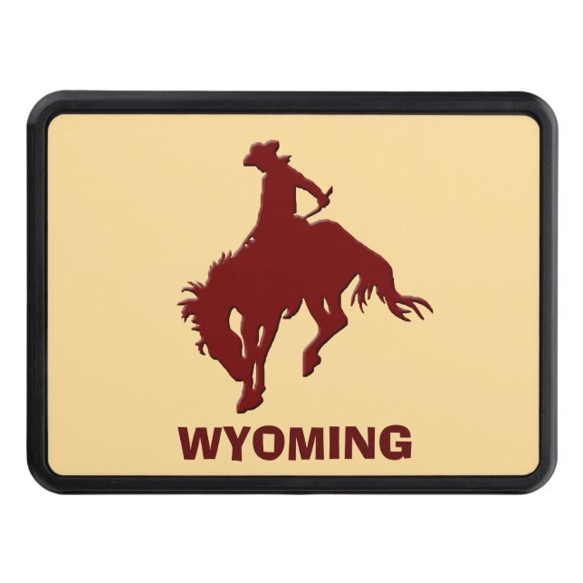 Wyoming som sparkar bakut hästen dragkroksskydd (Framsidan)