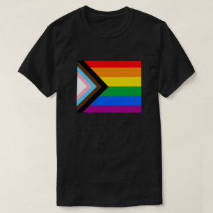 Wyoming Stat Stolt LGBTQ Framsteg Stolt T Shirt