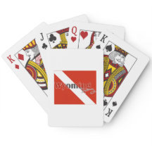 Wyoming State Diving Flagga