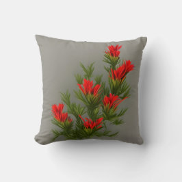 Wyoming State Flower - Indian Paintbrush Kudde